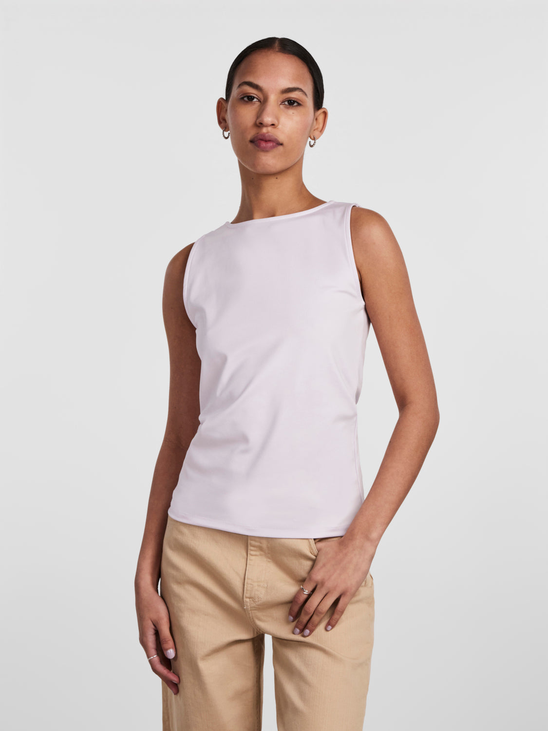 PCNEJA Singlet - Bright White